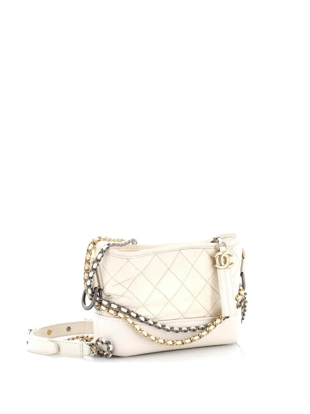 Chanel Gabrielle Hobo Quilted Aged #239885C25B